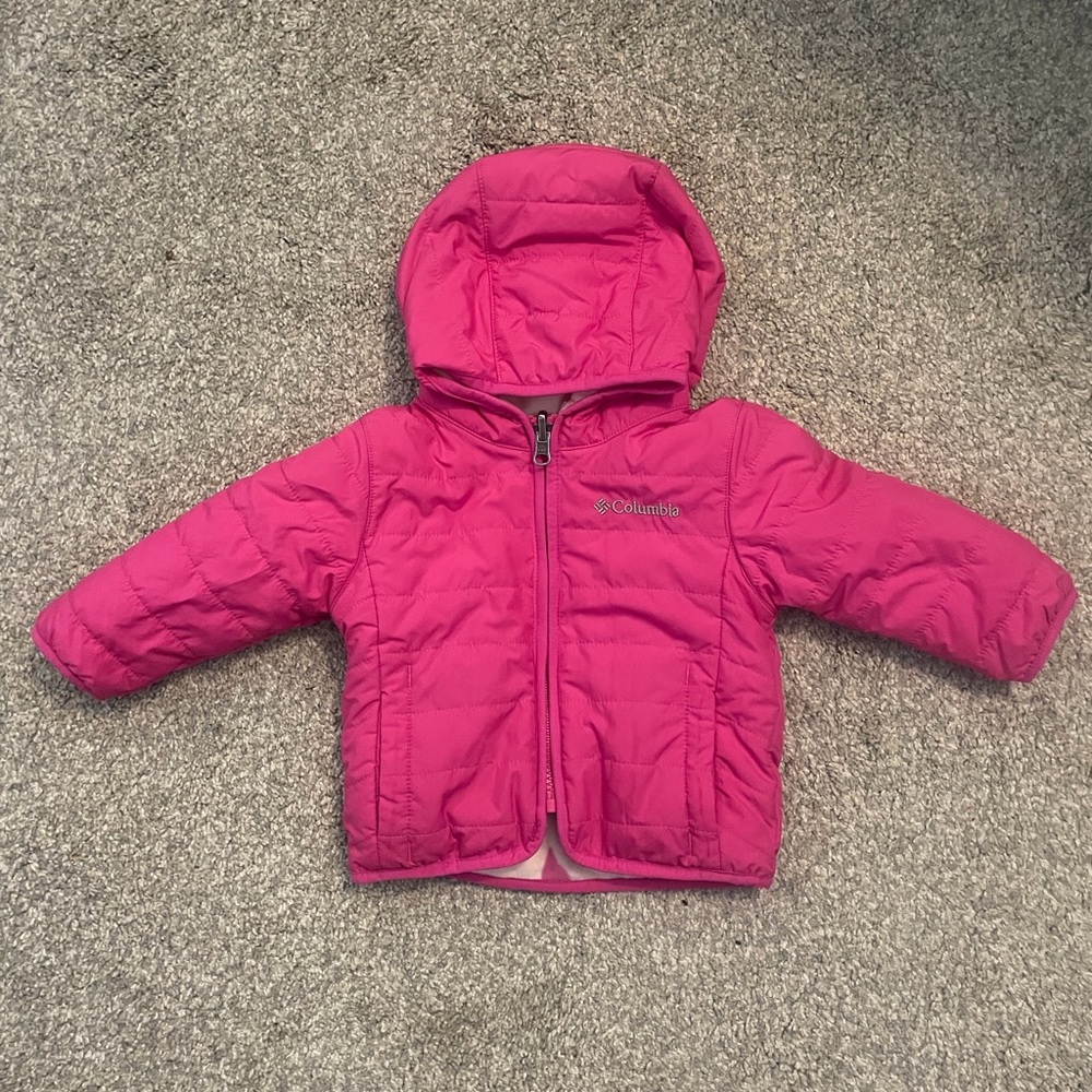 Columbia Kids Fuchsia Puffer Jacket